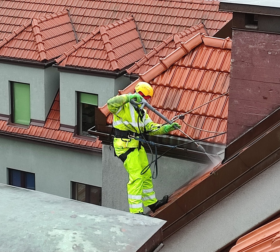 Czyszczenie i mycie dachów