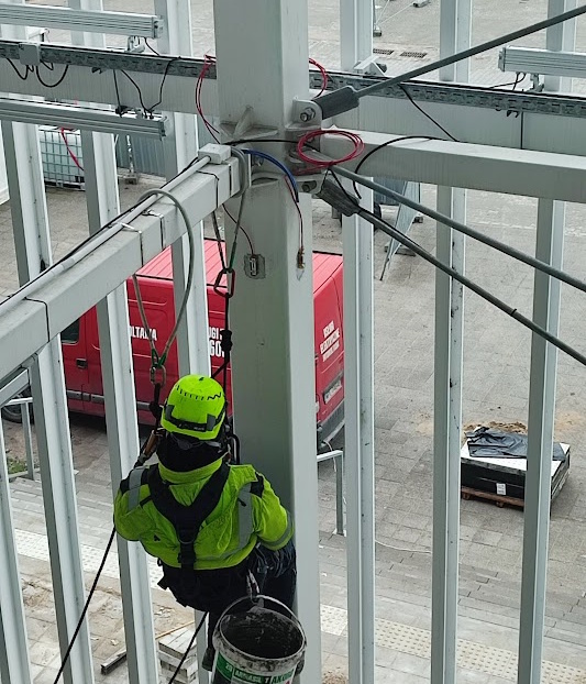 Montaż kamer / czujników