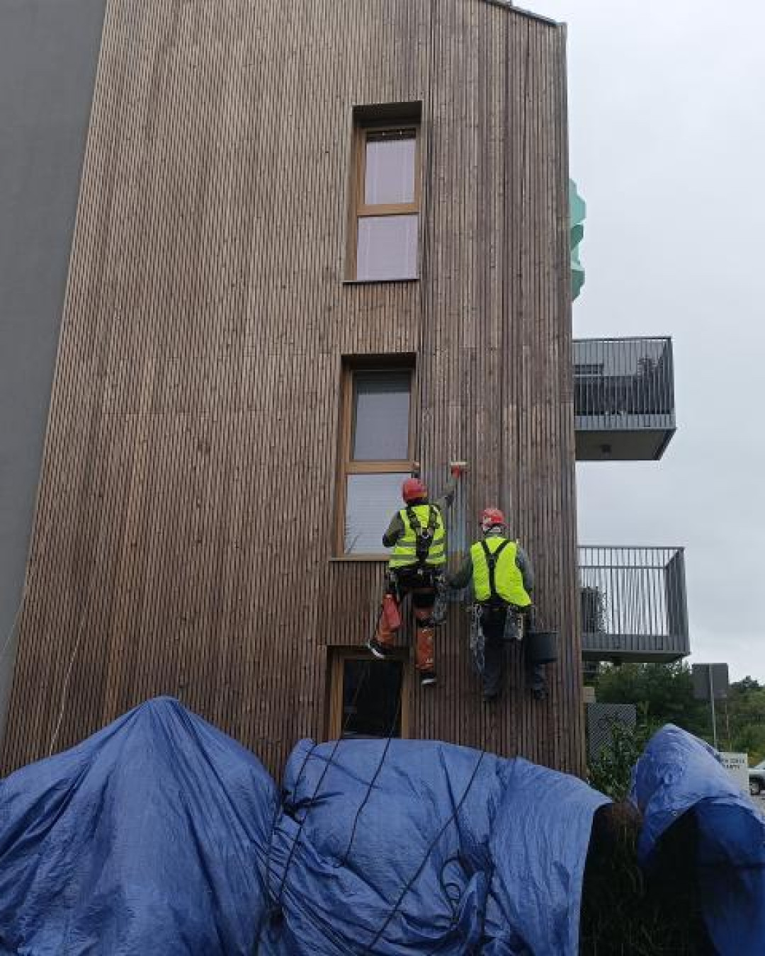 Impregnacja elewacji drewnianej