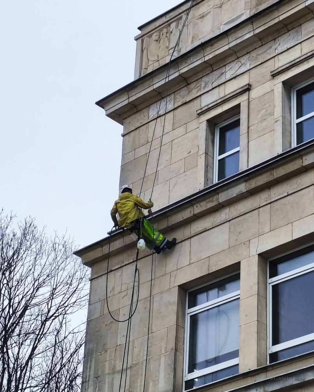 Mycie na wysokościach